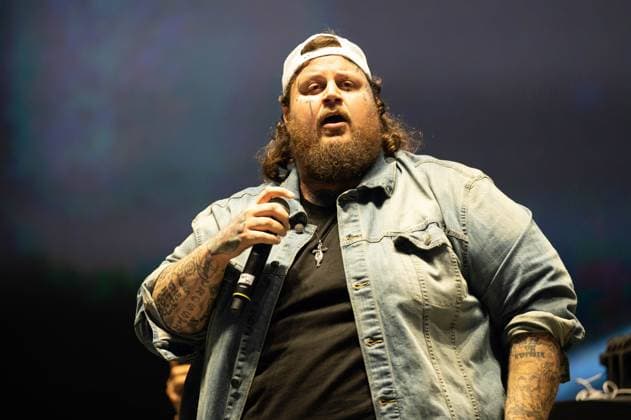 June 16, 2023, Manchester, Tennessee, United States: Three 6 Mafia special guest Jelly Roll performs during Day 2 of the 2023 Bonnaroo Music & Arts Festival on June 16, 2023 in Manchester, Tennessee. .Photo: imageSPACE. Manchester United States - ZUMAs181 20230616_zea_s181_123 Copyright: xDarrenxEaglesx