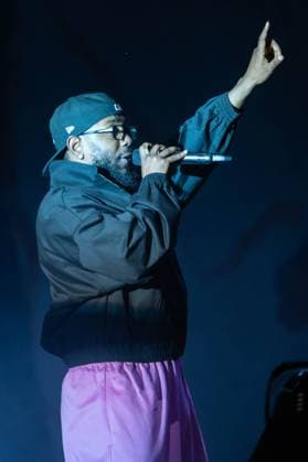 June 16, 2023, Manchester, Tennessee, United States: Kendrick Lamar performs during Day 2 of the 2023 Bonnaroo Music & Arts Festival on June 16, 2023 in Manchester, Tennessee. .Photo: imageSPACE. Manchester United States - ZUMAs181 20230616_zea_s181_166 Copyright: xDarrenxEaglesx