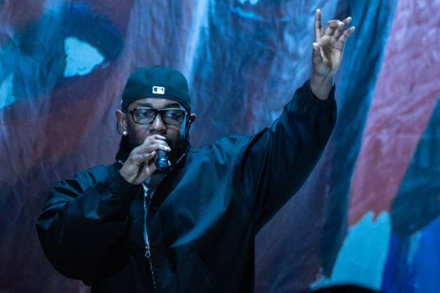 June 16, 2023, Manchester, Tennessee, United States: Kendrick Lamar performs during Day 2 of the 2023 Bonnaroo Music & Arts Festival on June 16, 2023 in Manchester, Tennessee. .Photo: imageSPACE. Manchester United States - ZUMAs181 20230616_zea_s181_164 Copyright: xDarrenxEaglesx