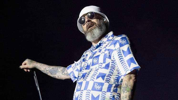 Entertainment Themen der Woche KW24 Entertainment Bilder des Tages Sido, 17.06.2023, Heroes Festival 2023, GER, Geiselwind, Eventzentrum Strohofer *** Sido, 17 06 2023, Heroes Festival 2023, GER, Geiselwind, Eventzentrum Strohofer Copyright: HMBxMedia xHeikoxBecker