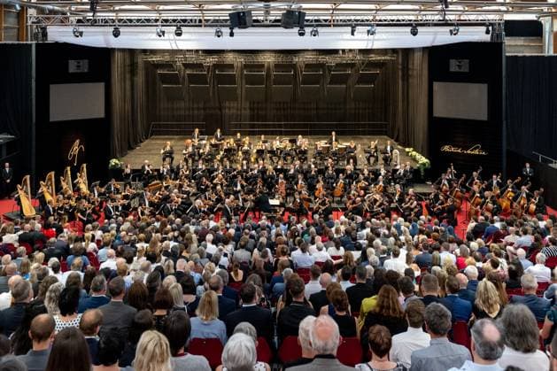 Gurre Songs concert by Austrian composer Arnold Schonberg during the Smetana Litomysl music festival in Litomysl, Svitava region, Czech Republic, June 18, 2023. Arnold Schonberg s cantata for five vocal soloists, narrators, choirs and large orchestra is performed with conductor Petr Popelka leading a 244 member ensemble including the Czech Radio Symphony Orchestra together with the Norwegian Radio Orchestra. (CTKxPhoto DavidxTanecek) CTKPhotoP2023061804479  CTKPhotoP2023061804479