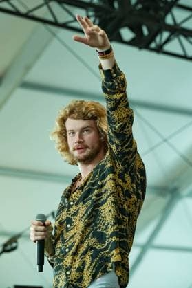 June 17, 2023, Manchester, Tennessee, United States: Yung Gravy performs during Day 3 of the 2023 Bonnaroo Music & Arts Festival on June 17, 2023 in Manchester, Tennessee. Manchester United States - ZUMAs181 20230617_zea_s181_089 Copyright: xDarrenxEaglesx