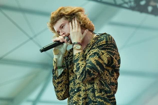 June 17, 2023, Manchester, Tennessee, United States: Yung Gravy performs during Day 3 of the 2023 Bonnaroo Music & Arts Festival on June 17, 2023 in Manchester, Tennessee. Manchester United States - ZUMAs181 20230617_zea_s181_095 Copyright: xDarrenxEaglesx