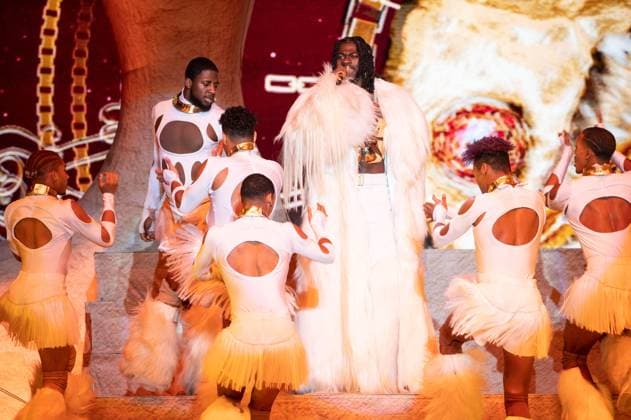 June 17, 2023, Manchester, Tennessee, United States: Lil Nas X performs during Day 3 of the 2023 Bonnaroo Music & Arts Festival on June 17, 2023 in Manchester, Tennessee. Manchester United States - ZUMAs181 20230617_zea_s181_129 Copyright: xDarrenxEaglesx