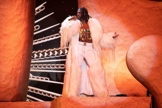 June 17, 2023, Manchester, Tennessee, United States: Lil Nas X performs during Day 3 of the 2023 Bonnaroo Music & Arts Festival on June 17, 2023 in Manchester, Tennessee. Manchester United States - ZUMAs181 20230617_zea_s181_126 Copyright: xDarrenxEaglesx