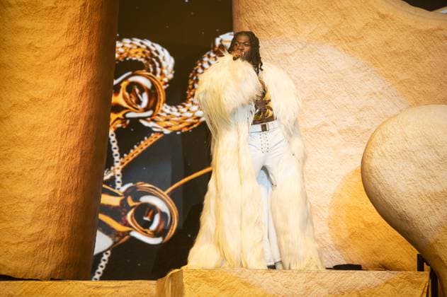 June 17, 2023, Manchester, Tennessee, United States: Lil Nas X performs during Day 3 of the 2023 Bonnaroo Music & Arts Festival on June 17, 2023 in Manchester, Tennessee. Manchester United States - ZUMAs181 20230617_zea_s181_127 Copyright: xDarrenxEaglesx