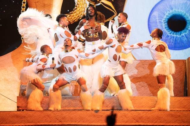 June 17, 2023, Manchester, Tennessee, United States: Lil Nas X performs during Day 3 of the 2023 Bonnaroo Music & Arts Festival on June 17, 2023 in Manchester, Tennessee. Manchester United States - ZUMAs181 20230617_zea_s181_130 Copyright: xDarrenxEaglesx