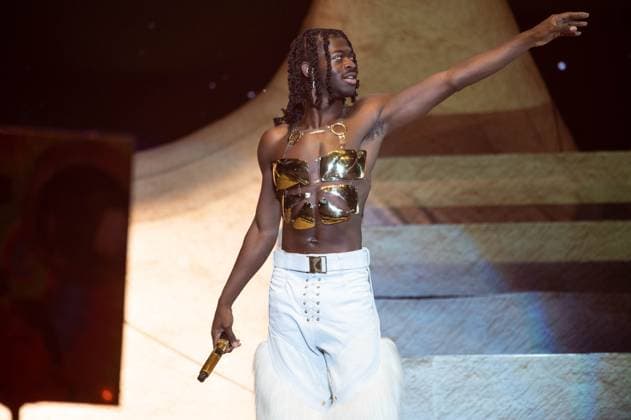 June 17, 2023, Manchester, Tennessee, United States: Lil Nas X performs during Day 3 of the 2023 Bonnaroo Music & Arts Festival on June 17, 2023 in Manchester, Tennessee. Manchester United States - ZUMAs181 20230617_zea_s181_140 Copyright: xDarrenxEaglesx