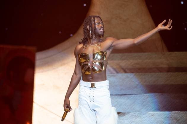 June 17, 2023, Manchester, Tennessee, United States: Lil Nas X performs during Day 3 of the 2023 Bonnaroo Music & Arts Festival on June 17, 2023 in Manchester, Tennessee. Manchester United States - ZUMAs181 20230617_zea_s181_141 Copyright: xDarrenxEaglesx