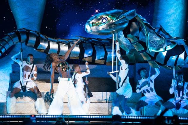 June 17, 2023, Manchester, Tennessee, United States: Lil Nas X performs during Day 3 of the 2023 Bonnaroo Music & Arts Festival on June 17, 2023 in Manchester, Tennessee. Manchester United States - ZUMAs181 20230617_zea_s181_145 Copyright: xDarrenxEaglesx