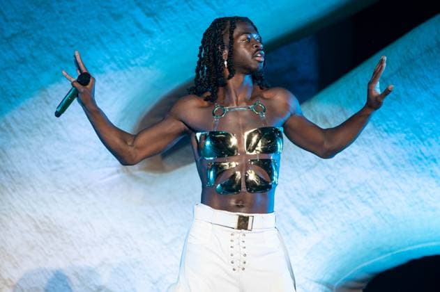 June 17, 2023, Manchester, Tennessee, United States: Lil Nas X performs during Day 3 of the 2023 Bonnaroo Music & Arts Festival on June 17, 2023 in Manchester, Tennessee. Manchester United States - ZUMAs181 20230617_zea_s181_147 Copyright: xDarrenxEaglesx