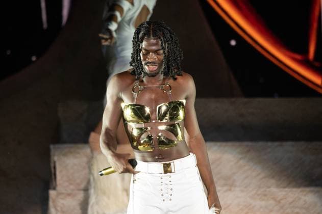 June 17, 2023, Manchester, Tennessee, United States: Lil Nas X performs during Day 3 of the 2023 Bonnaroo Music & Arts Festival on June 17, 2023 in Manchester, Tennessee. Manchester United States - ZUMAs181 20230617_zea_s181_149 Copyright: xDarrenxEaglesx