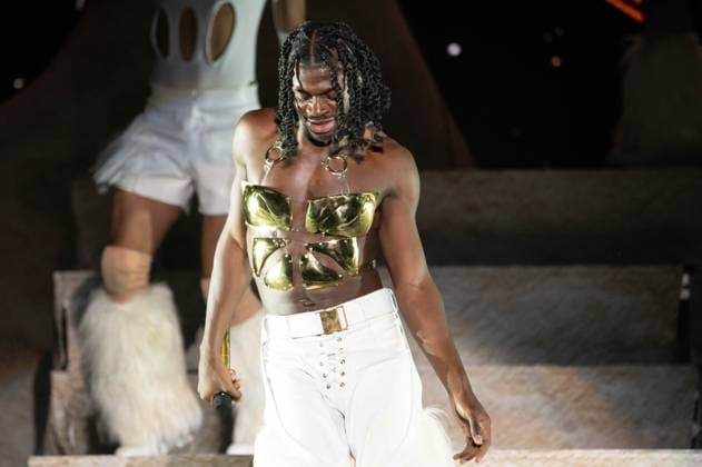 June 17, 2023, Manchester, Tennessee, United States: Lil Nas X performs during Day 3 of the 2023 Bonnaroo Music & Arts Festival on June 17, 2023 in Manchester, Tennessee. Manchester United States - ZUMAs181 20230617_zea_s181_150 Copyright: xDarrenxEaglesx