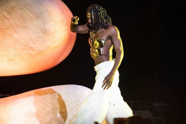 June 17, 2023, Manchester, Tennessee, United States: Lil Nas X performs during Day 3 of the 2023 Bonnaroo Music & Arts Festival on June 17, 2023 in Manchester, Tennessee. Manchester United States - ZUMAs181 20230617_zea_s181_153 Copyright: xDarrenxEaglesx