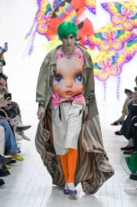 Bilder des Jahres 2023, Entertainment June 06 Entertainment Themen der Woche KW24 Entertainment Bilder des Tages Milan Fashion Week, spring summer 2024. Milan, Men s fashion, spring summer 2024. Simon Crackers fashion show In the pictured: model  Copyright: xSimonaxChiocciax xipa-agency.netx xModaxMilanox IPA_IPA38719080