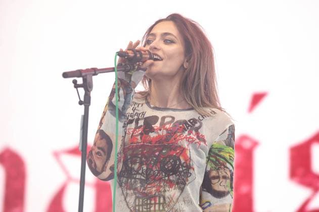 June 18, 2023, Manchester, Tennessee, United States: Paris Jackson performs during Day 4 of the 2023 Bonnaroo Music & Arts Festival on June 18, 2023 in Manchester, Tennessee. Manchester United States - ZUMAs181 20230618_zea_s181_014 Copyright: xDarrenxEaglesx