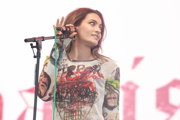 June 18, 2023, Manchester, Tennessee, United States: Paris Jackson performs during Day 4 of the 2023 Bonnaroo Music & Arts Festival on June 18, 2023 in Manchester, Tennessee. Manchester United States - ZUMAs181 20230618_zea_s181_018 Copyright: xDarrenxEaglesx