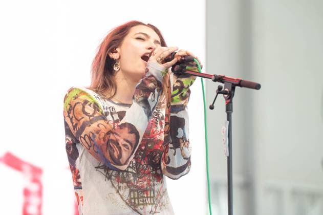 June 18, 2023, Manchester, Tennessee, United States: Paris Jackson performs during Day 4 of the 2023 Bonnaroo Music & Arts Festival on June 18, 2023 in Manchester, Tennessee. Manchester United States - ZUMAs181 20230618_zea_s181_021 Copyright: xDarrenxEaglesx