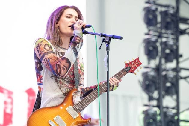 June 18, 2023, Manchester, Tennessee, United States: Paris Jackson performs during Day 4 of the 2023 Bonnaroo Music & Arts Festival on June 18, 2023 in Manchester, Tennessee. Manchester United States - ZUMAs181 20230618_zea_s181_023 Copyright: xDarrenxEaglesx