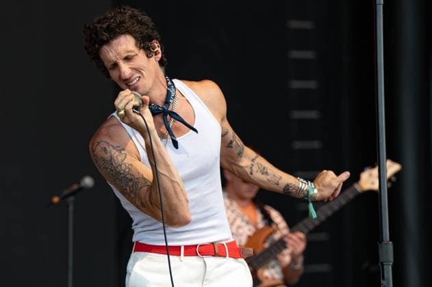 June 18, 2023, Manchester, Tennessee, United States: David Shaw and The Revivalists perform on Day 4 of the 2023 Bonnaroo Music & Arts Festival on June 18, 2023 in Manchester, Tennessee. Manchester United States - ZUMAs181 20230618_zea_s181_081 Copyright: xDarrenxEaglesx