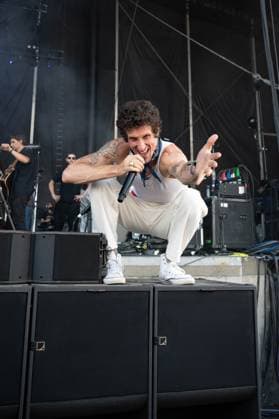 June 18, 2023, Manchester, Tennessee, United States: David Shaw and The Revivalists perform on Day 4 of the 2023 Bonnaroo Music & Arts Festival on June 18, 2023 in Manchester, Tennessee. Manchester United States - ZUMAs181 20230618_zea_s181_088 Copyright: xDarrenxEaglesx