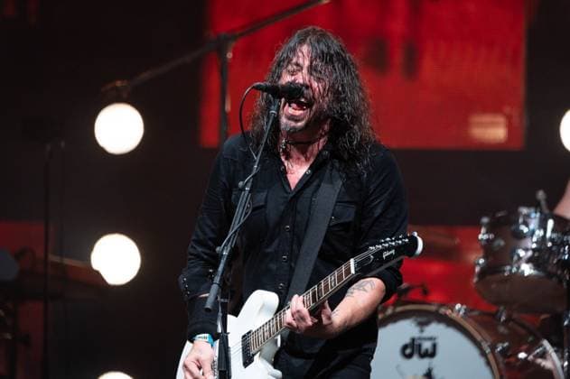 June 18, 2023, Manchester, Tennessee, United States: Dave Grohl and Foo Fighters perform during Day 4 of the 2023 Bonnaroo Music & Arts Festival on June 18, 2023 in Manchester, Tennessee. Manchester United States - ZUMAs181 20230618_zea_s181_143 Copyright: xDarrenxEaglesx