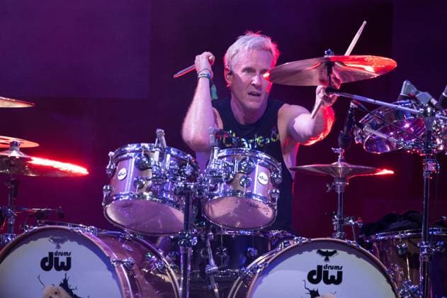 June 18, 2023, Manchester, Tennessee, United States: Josh Freese with Foo Fighters performs during Day 4 of the 2023 Bonnaroo Music & Arts Festival on June 18, 2023 in Manchester, Tennessee. Manchester United States - ZUMAs181 20230618_zea_s181_148 Copyright: xDarrenxEaglesx