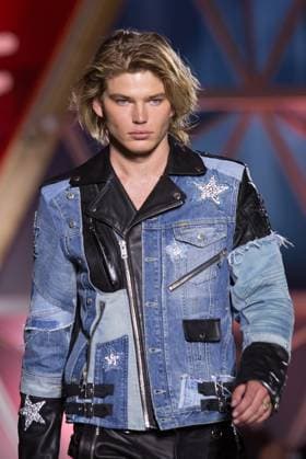 Cannes - Arrivals at Fashion for Relief fashion show Jordan Barrett at Fashion for Relief fashion show during 70th Cannes film festival on May 21, 2017 in Cannes, France. Photo by Nasser Berzane ABACAPRESS.COM  Copyright: xBerzanexNasser ABACAx 593646_302 BerzanexNasser ABACAx 593646_302