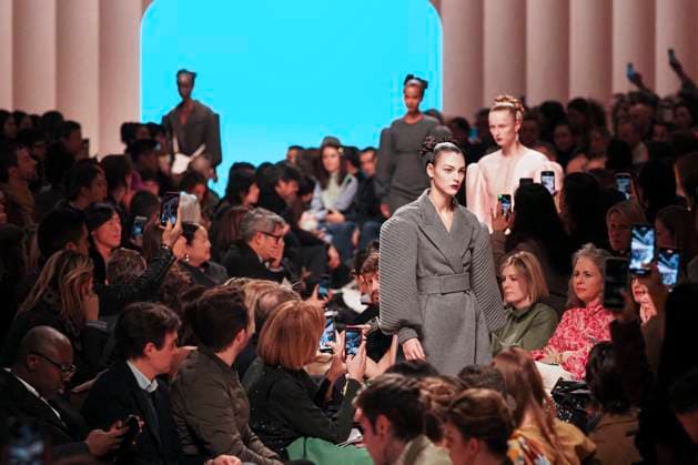MFW - Fendi Runway Vittoria Ceretti walks the runway for Fendi show during Women s Milan Fashion Week Fall-Winter 2020-21 on February 20, 2020 in Milan, Italy. Photo by Marco Piovanotto ABACAPRESS.COM Milan Italy  Copyright: xPiovanottoxMarco ABACAx 721022_024 PiovanottoxMarco ABACAx 721022_024