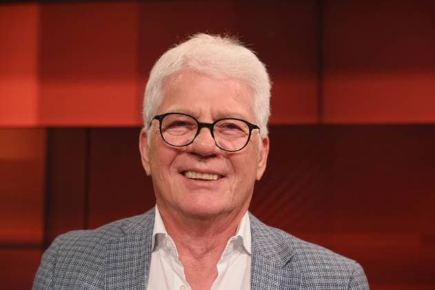 Entrepreneur Thomas M Stein, former music producer as guest on ARD talk show Hart aber fair
