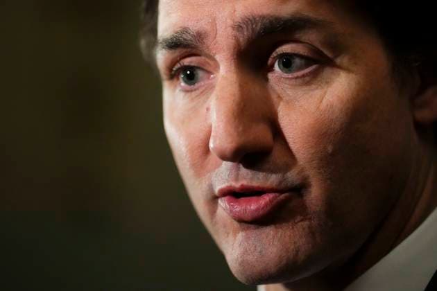 June 20, 2023, Ottawa, ON, Canada: Prime Minister Justin Trudeau speaks to reporters as he arrives to a cabinet meeting on Parliament Hill in Ottawa on Tuesday, June 20, 2023. Ottawa Canada  - ZUMAc35_ 20230620_zaf_c35_003 Copyright: xSeanxKilpatrickx