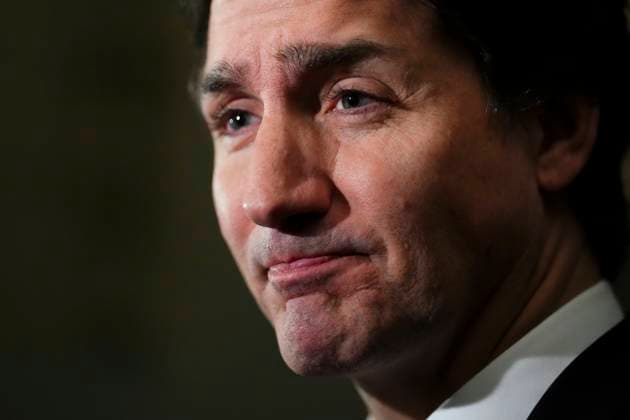 June 20, 2023, Ottawa, ON, CAN: Prime Minister Justin Trudeau speaks to reporters as he arrives to a cabinet meeting on Parliament Hill in Ottawa on Tuesday, June 20, 2023. Ottawa CAN  - ZUMAc35_ 20230620_zaf_c35_004 Copyright: xSeanxKilpatrickx