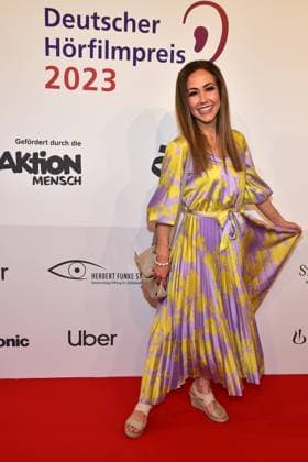 21 German Hearing Film Award 2023 Anastasia Zampounidis arrival, to the 21 German Hearing Film Award 2023 in Berlin on 18 06 2023 Photopress Mueller Photopress Mueller