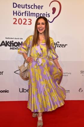 21 German Hearing Film Award 2023 Anastasia Zampounidis arrival, to the 21 German Hearing Film Award 2023 in Berlin on 18 06 2023 Photopress Mueller Photopress Mueller