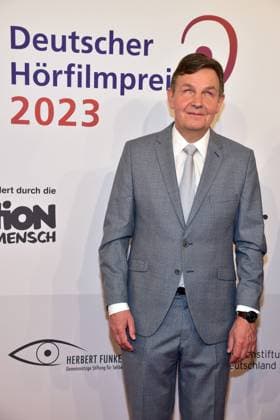 21 German Hearing Film Award 2023 GF, dbsv andreas bethke arrival, to the 21 German Hearing Film Award 2023 in Berlin on 18 06 2023. Photopress Mueller Photopress Mueller