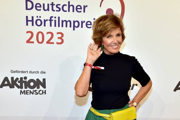 21 German Hearing Film Award 2023 Ulrike Kriener, Laudator Arrival, to the 21 German Hearing Film Award 2023 in Berlin on 18 06 2023 Photopress Mueller Photopress Mueller