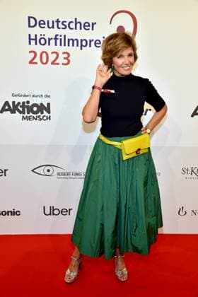 21 German Hearing Film Award 2023 Ulrike Kriener, Laudator Arrival, to the 21 German Hearing Film Award 2023 in Berlin on 18 06 2023 Photopress Mueller Photopress Mueller