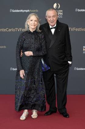 62nd Monte Carlo TV Festival - Award Ceremony - Monaco Victoria Zinny and Remo Girone attend the Golden Nymphs Award Ceremony during the 62nd Monte Carlo TV Festival on June 20, 2023 in Monte-Carlo, Monaco. Photo by David Niviere ABACAPRESS.COM MONTE-CARLO Monaco  Copyright: xNivierexDavid ABACAPRESS.COMx 857686_001 NivierexDavid ABACAPRESS.COMx 857686_001