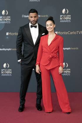 62nd Monte Carlo TV Festival - Award Ceremony - Monaco Ricky Whittle and Lena Situations attend the Golden Nymphs Award Ceremony during the 62nd Monte Carlo TV Festival on June 20, 2023 in Monte-Carlo, Monaco. Photo by David Niviere ABACAPRESS.COM MONTE-CARLO Monaco  Copyright: xNivierexDavid ABACAPRESS.COMx 857686_009 NivierexDavid ABACAPRESS.COMx 857686_009