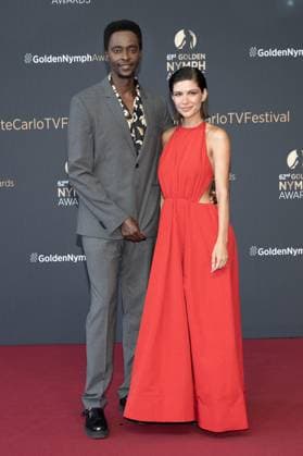 62nd Monte Carlo TV Festival - Award Ceremony - Monaco Edi Gathegi and Adriana Gathegi attend the Golden Nymphs Award Ceremony during the 62nd Monte Carlo TV Festival on June 20, 2023 in Monte-Carlo, Monaco. Photo by David Niviere ABACAPRESS.COM MONTE-CARLO Monaco  Copyright: xNivierexDavid ABACAPRESS.COMx 857686_031 NivierexDavid ABACAPRESS.COMx 857686_031