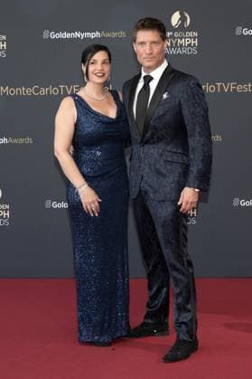 62nd Monte Carlo TV Festival - Award Ceremony - Monaco Sean Kanan and his wife Michele Vega attend the Golden Nymphs Award Ceremony during the 62nd Monte Carlo TV Festival on June 20, 2023 in Monte-Carlo, Monaco. Photo by David Niviere ABACAPRESS.COM MONTE-CARLO Monaco  Copyright: xNivierexDavid ABACAPRESS.COMx 857686_061 NivierexDavid ABACAPRESS.COMx 857686_061