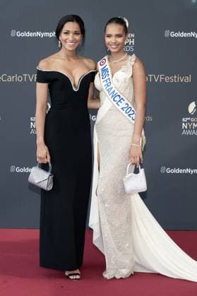 62nd Monte Carlo TV Festival - Award Ceremony - Monaco Miss France 2023 Indira Ampiot and Cindy Fabre attend the Golden Nymphs Award Ceremony during the 62nd Monte Carlo TV Festival on June 20, 2023 in Monte-Carlo, Monaco. Photo by David Niviere ABACAPRESS.COM MONTE-CARLO Monaco  Copyright: xNivierexDavid ABACAPRESS.COMx 857686_150 NivierexDavid ABACAPRESS.COMx 857686_150