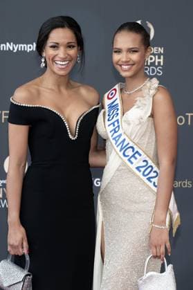 62nd Monte Carlo TV Festival - Award Ceremony - Monaco Miss France 2023 Indira Ampiot and Cindy Fabre attend the Golden Nymphs Award Ceremony during the 62nd Monte Carlo TV Festival on June 20, 2023 in Monte-Carlo, Monaco. Photo by David Niviere ABACAPRESS.COM MONTE-CARLO Monaco  Copyright: xNivierexDavid ABACAPRESS.COMx 857686_152 NivierexDavid ABACAPRESS.COMx 857686_152
