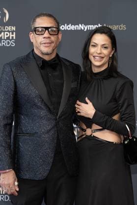 62nd Monte Carlo TV Festival - Award Ceremony - Monaco JoeyStarr and a friend attend the Golden Nymphs Award Ceremony during the 62nd Monte Carlo TV Festival on June 20, 2023 in Monte-Carlo, Monaco. Photo by David Niviere ABACAPRESS.COM MONTE-CARLO Monaco  Copyright: xNivierexDavid ABACAPRESS.COMx 857686_166 NivierexDavid ABACAPRESS.COMx 857686_166
