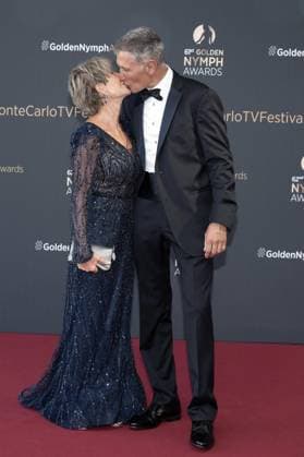 62nd Monte Carlo TV Festival - Award Ceremony - Monaco Laurent Puons and his wife attend the Golden Nymphs Award Ceremony during the 62nd Monte Carlo TV Festival on June 20, 2023 in Monte-Carlo, Monaco. Photo by David Niviere ABACAPRESS.COM MONTE-CARLO Monaco  Copyright: xNivierexDavid ABACAPRESS.COMx 857686_179 NivierexDavid ABACAPRESS.COMx 857686_179