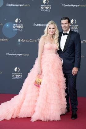 62nd Monte Carlo TV Festival - Award Ceremony - Monaco Iryna Thater and her husband attend the Golden Nymphs Award Ceremony during the 62nd Monte Carlo TV Festival on June 20, 2023 in Monte-Carlo, Monaco. Photo by David Niviere ABACAPRESS.COM MONTE-CARLO Monaco  Copyright: xNivierexDavid ABACAPRESS.COMx 857686_185 NivierexDavid ABACAPRESS.COMx 857686_185