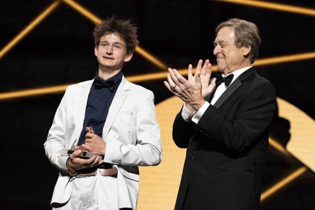 62nd Monte Carlo TV Festival - Award Ceremony - Monaco Timi-Joy Marbot and John Goodman attend the Golden Nymphs Award Ceremony during the 62nd Monte Carlo TV Festival on June 20, 2023 in Monte-Carlo, Monaco. Photo by David Niviere ABACAPRESS.COM MONTE-CARLO Monaco  Copyright: xNivierexDavid ABACAPRESS.COMx 857686_197 NivierexDavid ABACAPRESS.COMx 857686_197