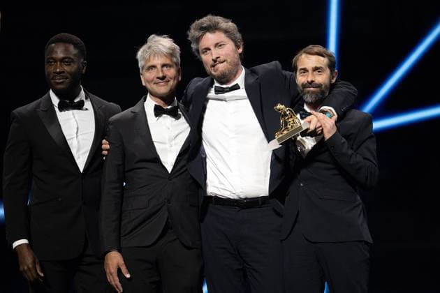 62nd Monte Carlo TV Festival - Award Ceremony - Monaco Ricky Whittle, Nicolas Berthelot, Florian Le Moal and Mathieu Dreujou attend the Golden Nymphs Award Ceremony during the 62nd Monte Carlo TV Festival on June 20, 2023 in Monte-Carlo, Monaco. Photo by David Niviere ABACAPRESS.COM MONTE-CARLO Monaco  Copyright: xNivierexDavid ABACAPRESS.COMx 857686_198 NivierexDavid ABACAPRESS.COMx 857686_198
