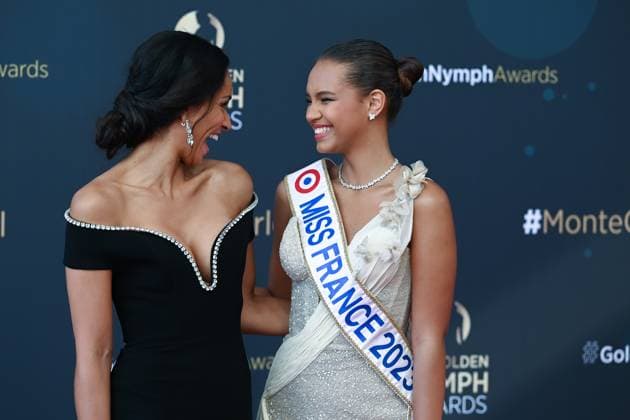 62eme Festival de television de Monte Carlo 2023 - Ceremonie de cloture - Cindy Fabre , Miss France 202 Indira Ampiot 293707 2023-06-20  Copyright: xLionelxGuericolas MPPx STAR_293707_052