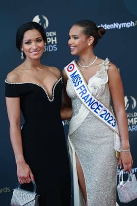 62eme Festival de television de Monte Carlo 2023 - Ceremonie de cloture - Cindy Fabre , Miss France 202 Indira Ampiot 293707 2023-06-20  Copyright: xLionelxGuericolas MPPx STAR_293707_050